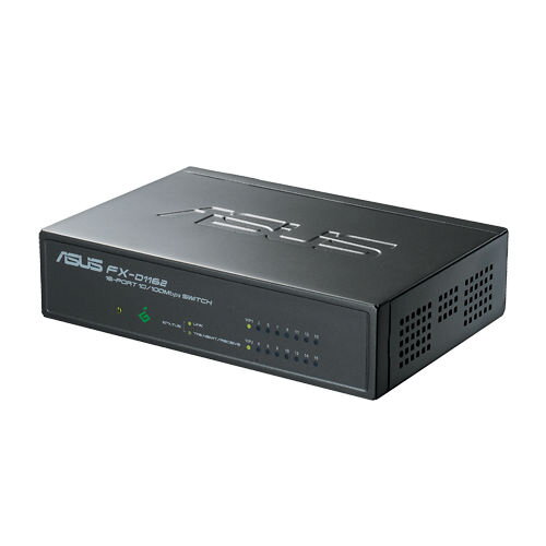 ASUS FX-D1162/G, 16-Port 10/100Mbps Switch