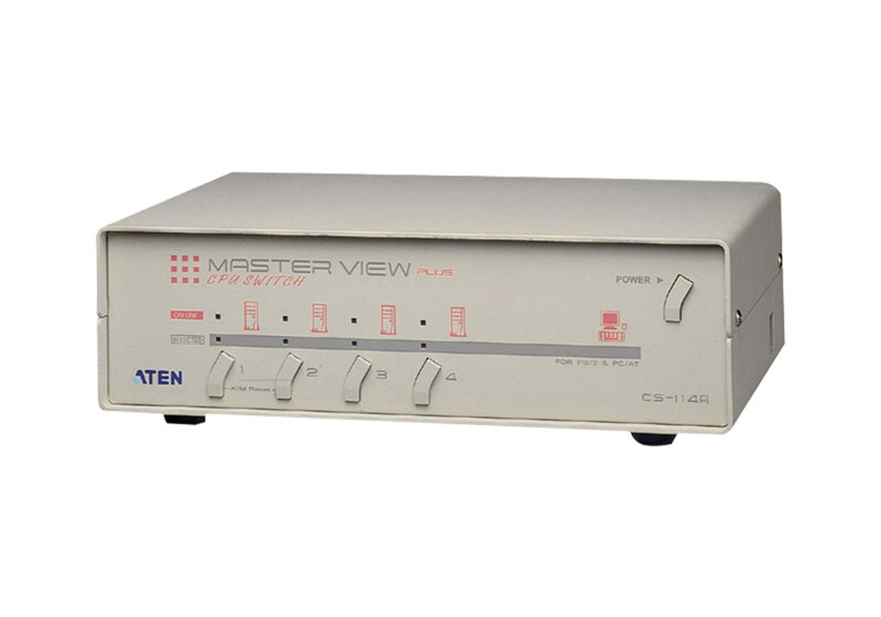 ATEM CS-114A, 4-Port PS/2 KVM Switch 