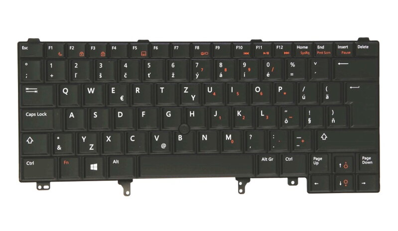 Dell 0U396J, klávesnica pre E5320 E5420 E5430 E5520 E6220 E6320 E6330