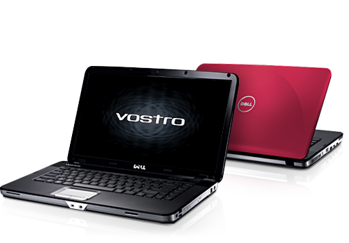 Notebook DELL Vostro PP37L (1015), (trieda B) T6670, 2GB RAM, 250GB HDD, DVD-RW, Win 7, červený