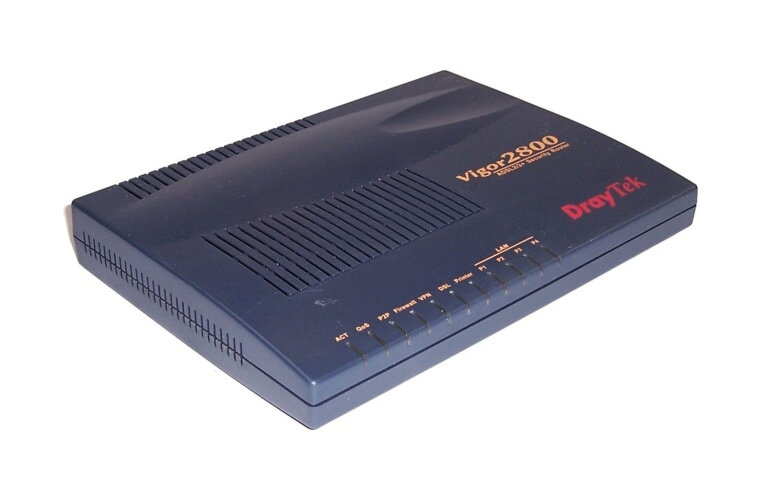 Draytek Vigor 2800 4-Port ADSL2/2+ Modem/Router w/Firewall & VPN