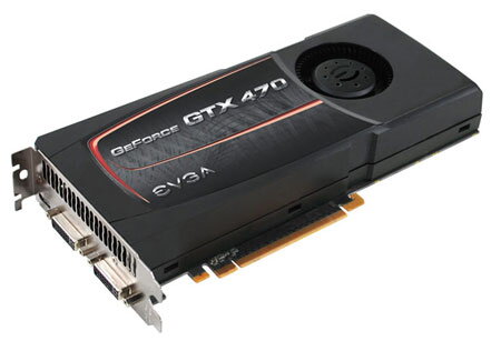 EVGA GeForce GTX 470, P/N:012-P3-1470