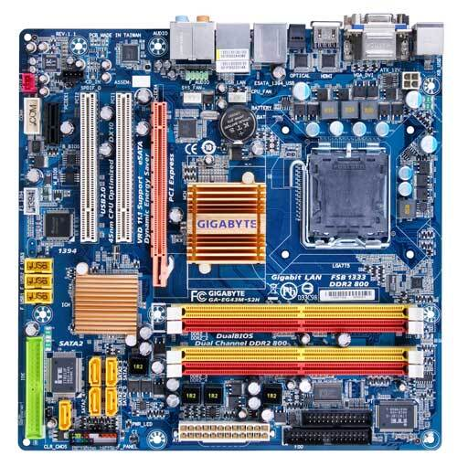 GIGABYTE GA-EG43M-S2H (rev. 1.1)