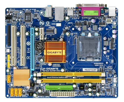 Gigabyte GA-G31M-ES2L REV:2.0