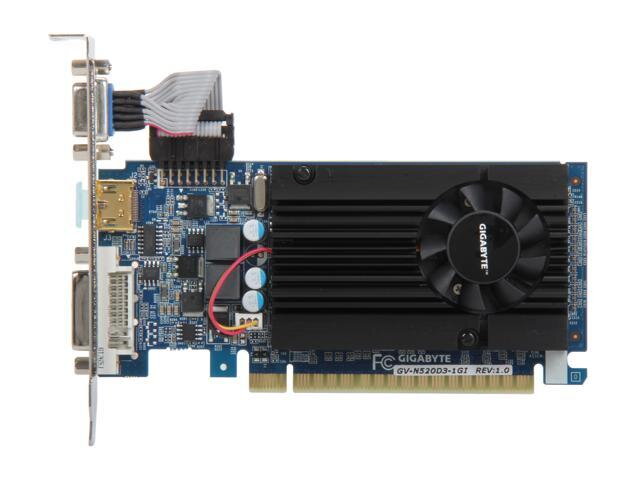 nVidia GeForce GT520 1GB