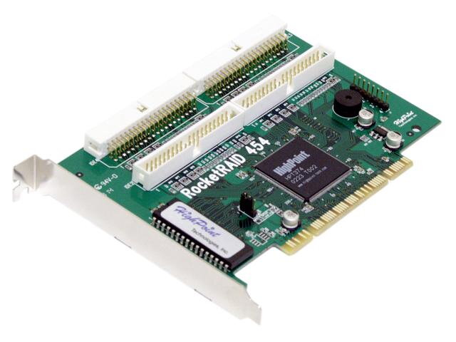 RocketRaid 454 V3.03, PCI karta na 4x IDE konektory