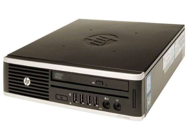HP 8000 Elite USDT Ultra Slim Desktop, E8400, 4GB RAM, 320GB HDD, Win 7 Pro
