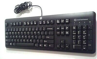 HP KUS1206 SmartCard CCID USB Keyboard 