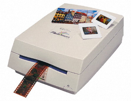 HP PhotoSmart S20, skener na film s fotografiami