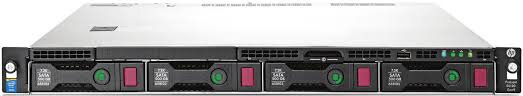 HP ProLiant DL120 Gen 9, 1U rack, Intel Xeon E5-2603 v3 6C, 8GB DDR4 RDIMM, 4x 3.5 hot plug, 2x GLAN, DVD-RW