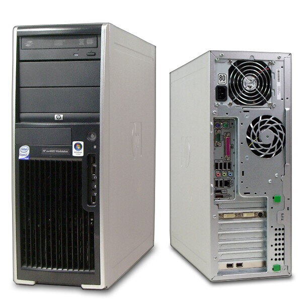 HP xw4600 Workstation, E6750, 4GB RAM, 160GB HDD, NVIDIA Quadro FX560, DVD-RW, Vista, Win 7 Pro
