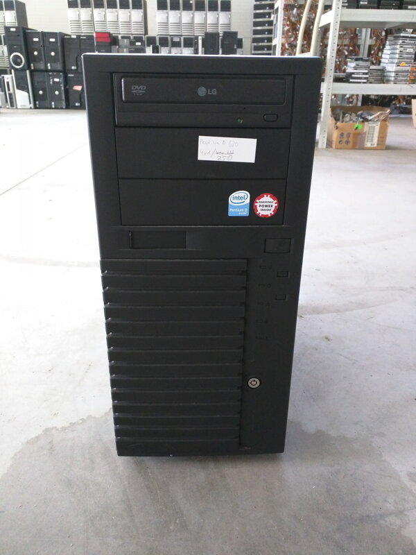 Pentium D 830, 4GB RAM, 250GB HDD, DVD-ROM