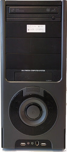 AMD A4-5300, 4GB RAM, 500GB HDD, GeForce 9500GT, DVDRW