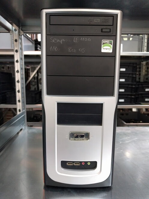 AMD Sempron LE1100, 1GB RAM, 80GB HDD, DVD-RW