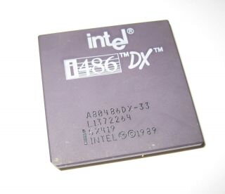 Intel 486 DX-33 MHz, Socket PGA168