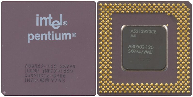 Intel Pentium 120MHz, A80502-120