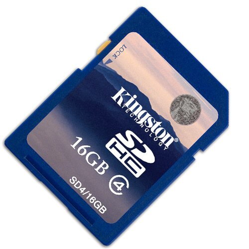 Kingston SDHC karta 16GB, class 4