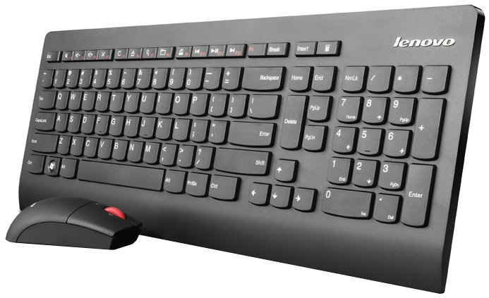 Lenovo 0A34040, Ultraslim Plus CZ Wireless Keyboard and Mouse