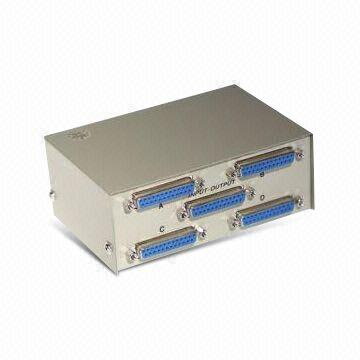 Data transfer switch 4 x 25 pin F