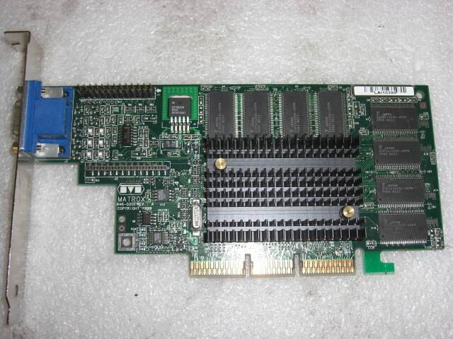 Matrox G400, 846-0201, G4+M4A16DG, 16MB VRAM