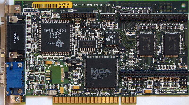 Matrox MGA Millennium 2MB PCI