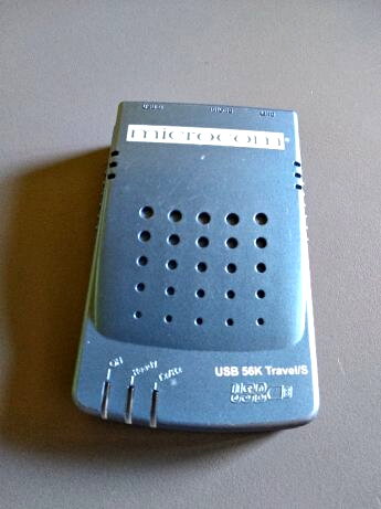 Microcom USB 56K Travel/S faxmodem