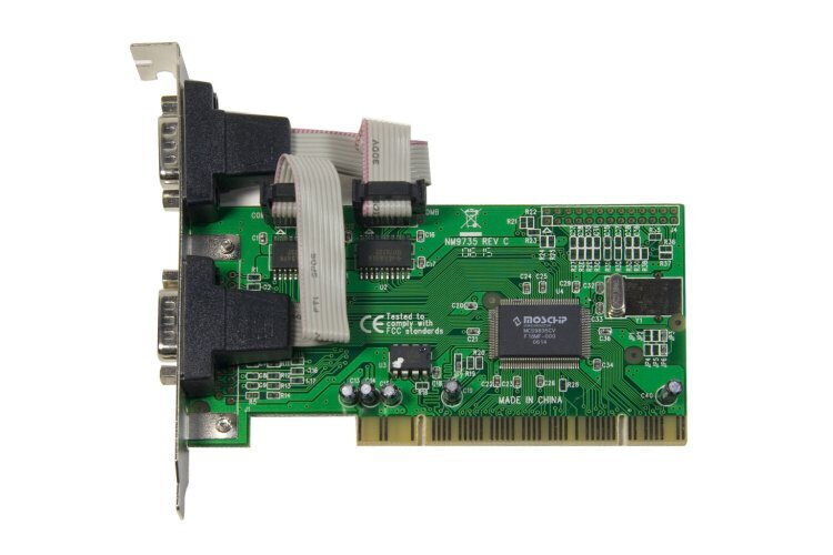 Moschip MCS9835CV, PCI radič na 2x RS232