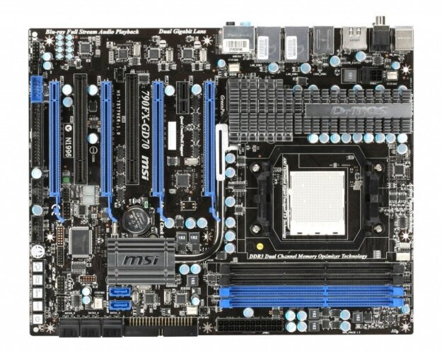 MSI 790FX-GD70 mainboard