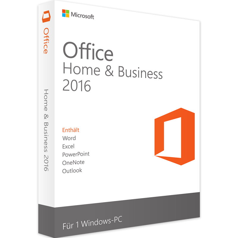 Microsoft Office 2016 Home & Business 