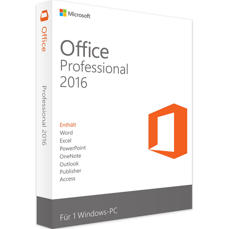 Microsoft Office 2016 Pro 