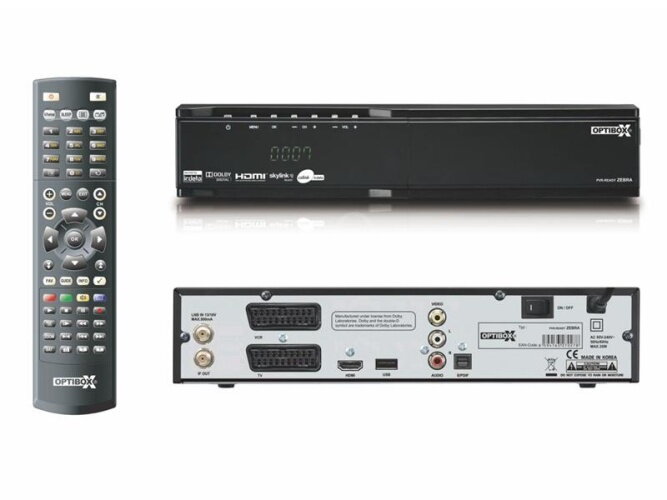 Optibox PVR-Ready Zebra