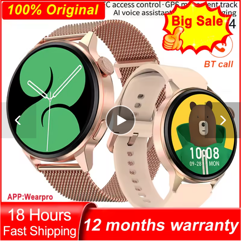 Original DT4+ Smart Watch Men
