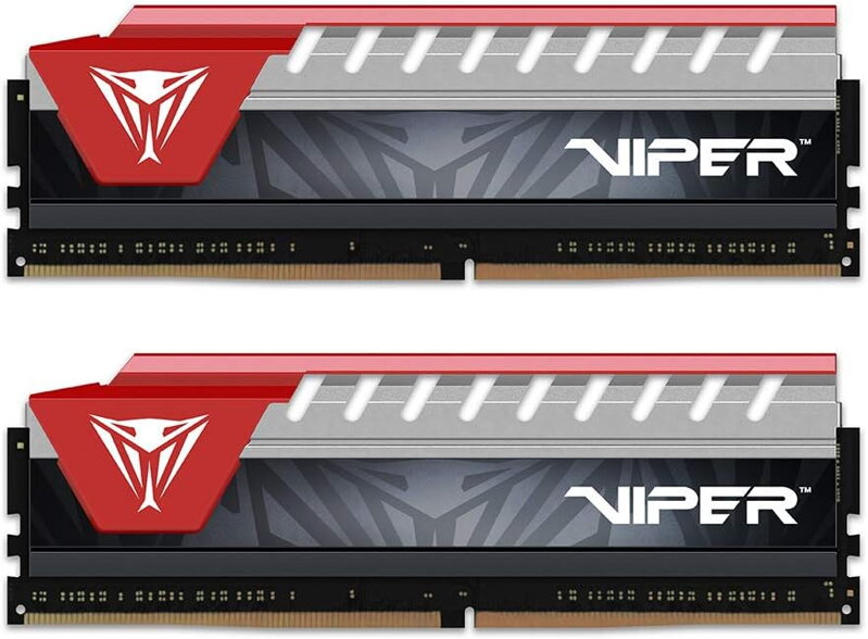 Patriot Viper Elite PVE48G240C5KRD – 8 GB (2x4GB) DDR4 2400 MHz CL15