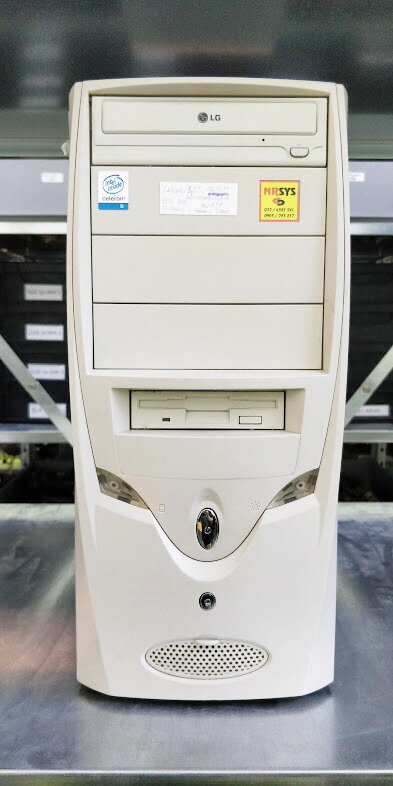 PC Celeron D 2.53GHz, 1GB RAM, 80GB HDD, DVD, FDD, Win XP