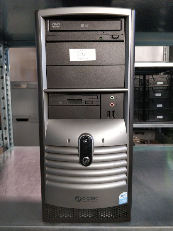 PC E2140, 2GB RAM, 160GB HDD, DVD-ROM, FDD