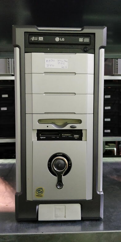 PC E8500, 3GB RAM, 250GB HDD, DVD-RW, GeForce 9600 GT (512MB VRAM)