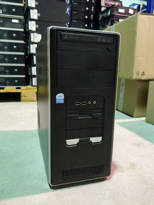 PC P4 631, 1GB RAM, 80GB HDD, DVD-RW, FDD, Win XP