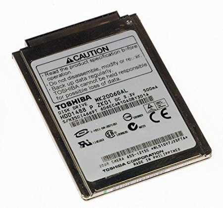 PCMCIA HDD Toshiba MK2006GAL, 20GB