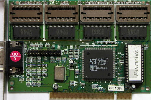 Fastware S3 Virge 325 2MB PCI