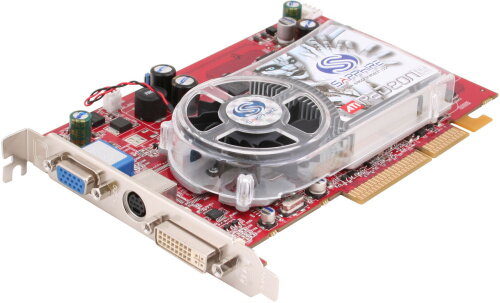 Sapphire X1650 PRO 512MB DDR2 AGP VGA/TVO/DVI-I