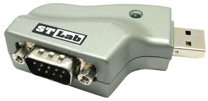 ST Lab U-350, redukcia USB na RS232, 9 pin