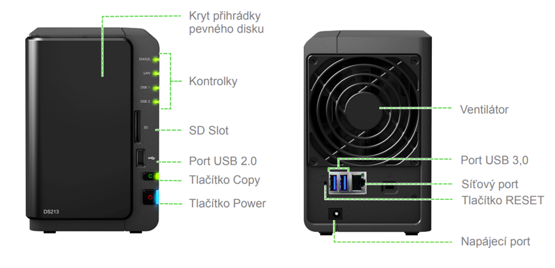 Synology DiskStation DS213 Synology DiskStation DS213