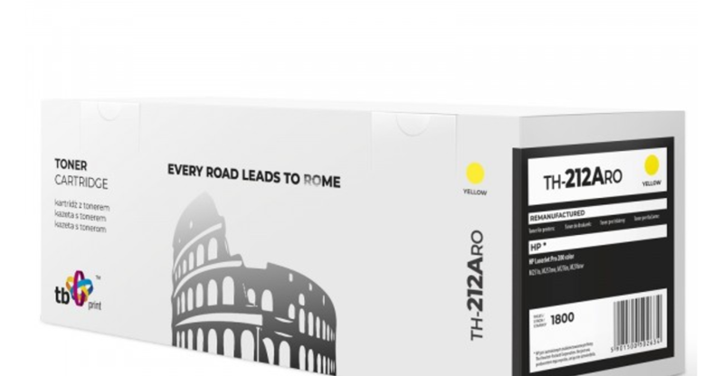 Toner TB TH-212ARO  kompatibilný s HP CF212A Yellow