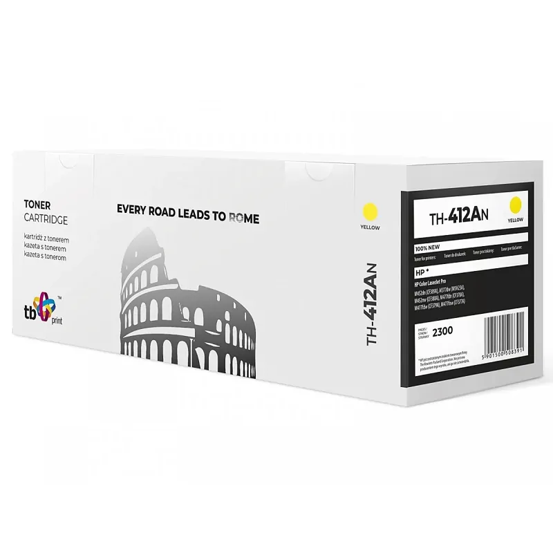 Toner TB TH-412AN kompatibilný s HP CF412A Yellow