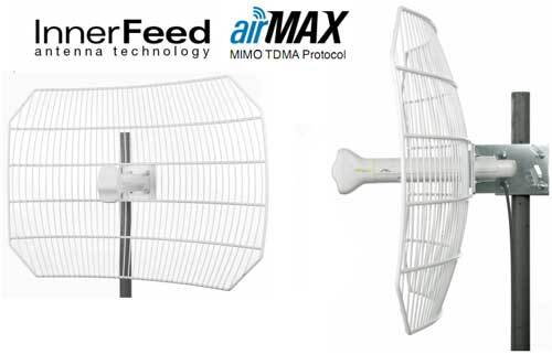 AirGrid M5 Hi Power 5GHz AirMax 11x14 Grid Antenna Feed