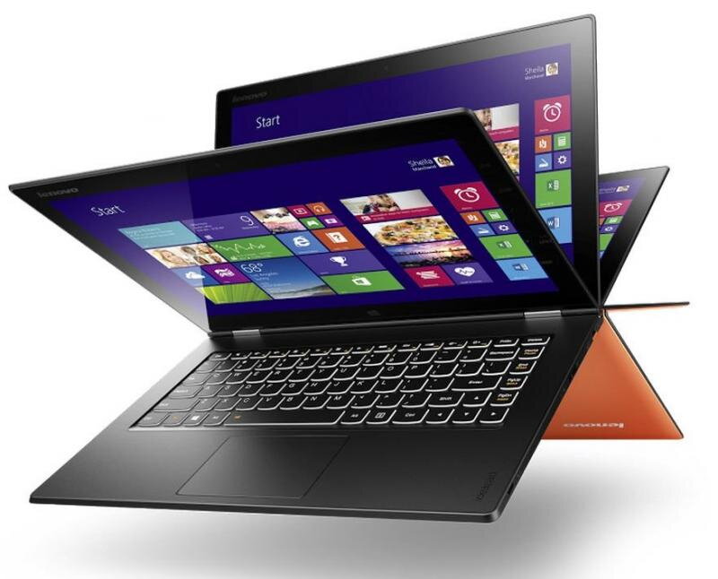 Lenovo Yoga 2 13 20344 (trieda B) - i3-4030U, 4GB RAM, 128GB M.2, 13,3" FullHD Touch screen, Win 8