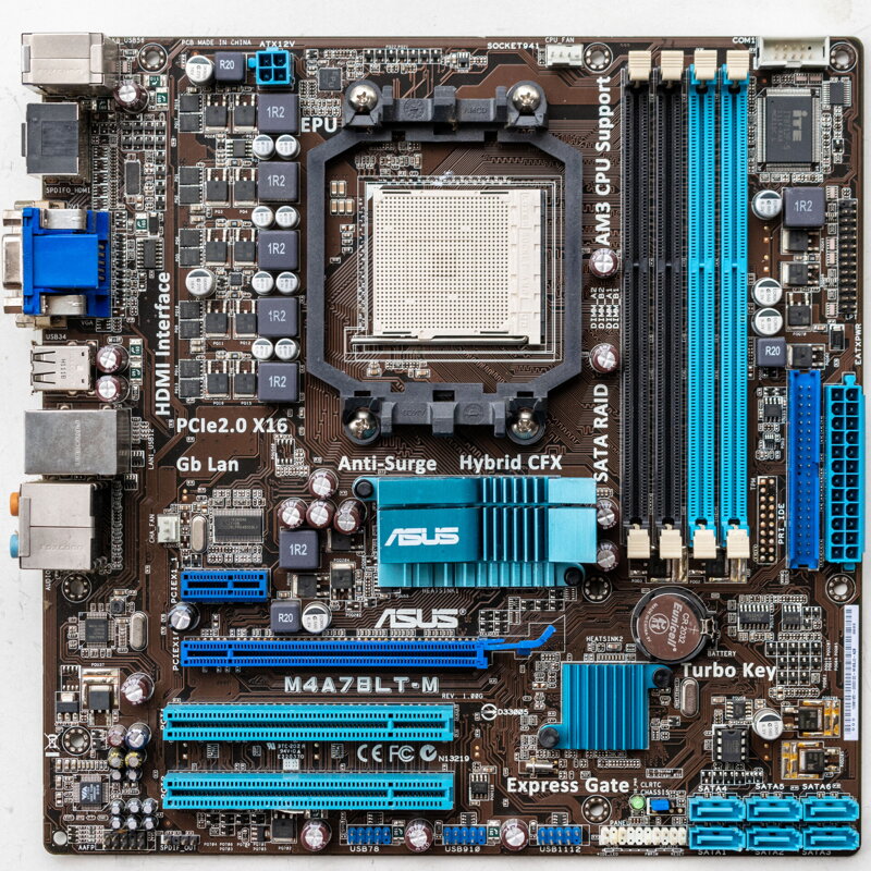ASUS M4A78LT-M (Rev. 1.00G) | Základná doska | Socket AM3 | mATX